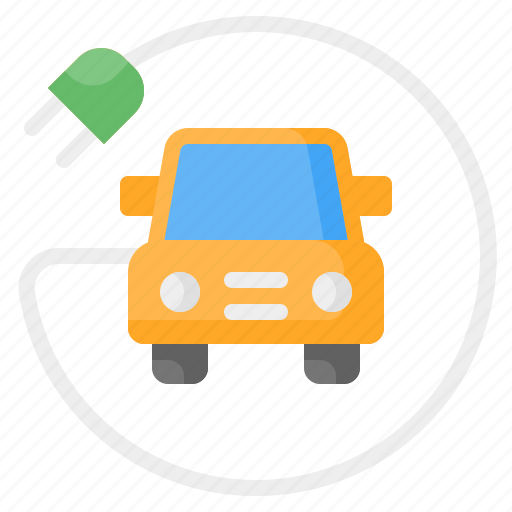 Electric, ev, charging, plug, car, vehicle, transportation icon - Download on Iconfinder