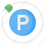 parking, area, lot, plug, charging, electric, station 