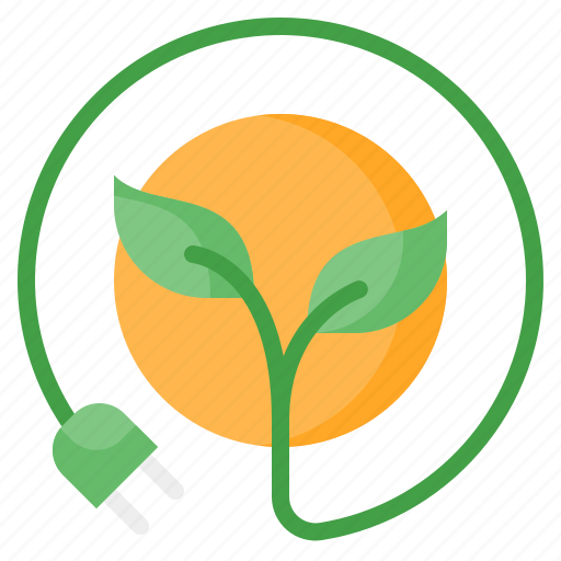 Green, bio, eco, ecology, energy, plug, plant icon - Download on Iconfinder