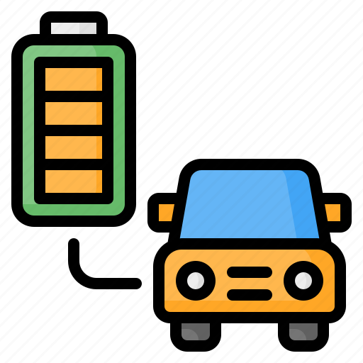 Battery, level, status, full, electric, car, vehicle icon - Download on Iconfinder