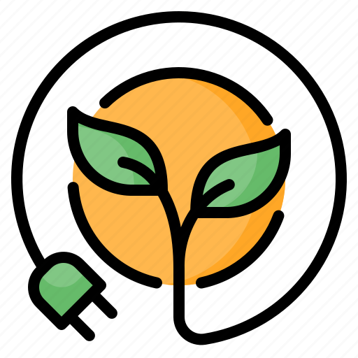 Green, power, bio, eco, ecology, energy, plug icon - Download on Iconfinder