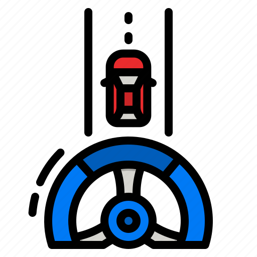 Assistance, car, driver, system, steering icon - Download on Iconfinder