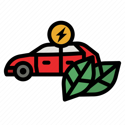 Car, eco, leaf, evelectric, ecology icon - Download on Iconfinder