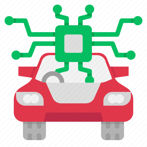 Artificial, ai, car, electric, intelligence, technology icon - Download on Iconfinder