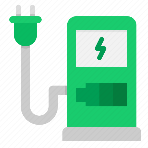 Chariging, station, car, electric, ev, battery icon - Download on Iconfinder