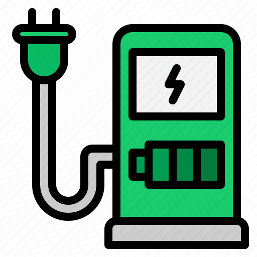 Chariging, station, car, electric, ev, battery icon - Download on Iconfinder