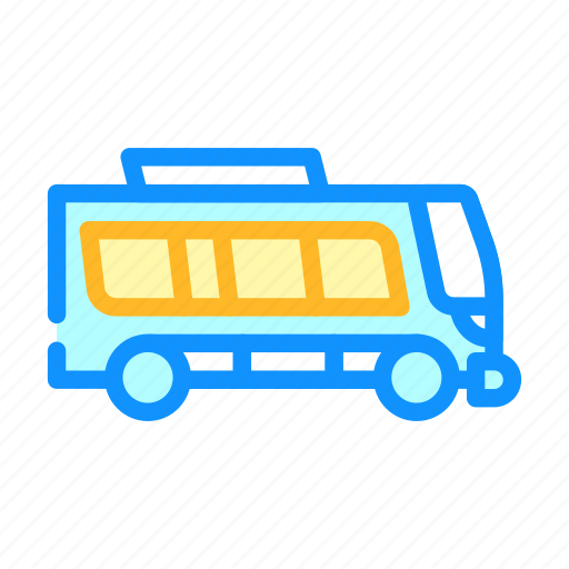 Electric, bus, public, transportat, car, vehicle icon - Download on Iconfinder