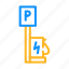 parking, charging, station, vehicle, automobile, engine 