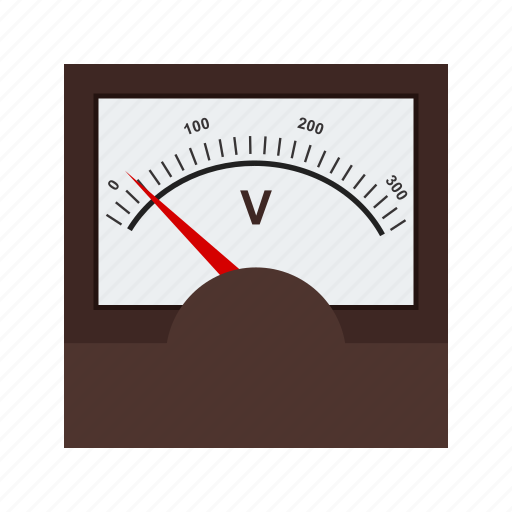 Battery, car, device, electrical, industrial, meter, voltmeter icon - Download on Iconfinder