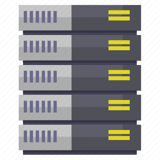 Server, hosting, computer, network, monitor icon - Download on Iconfinder