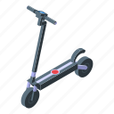 mobility, electric, scooter, isometric