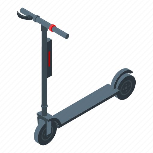 Sport, electric, scooter, isometric icon - Download on Iconfinder