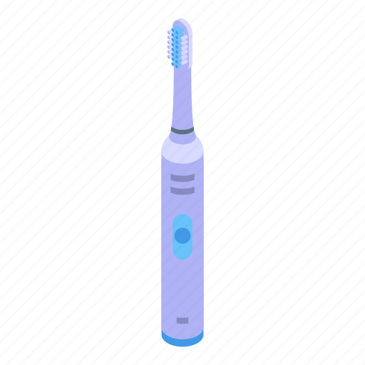 Electric, toothbrush, appliance, isometric icon - Download on Iconfinder