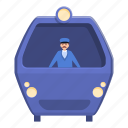 driver, subway, car, transportation 