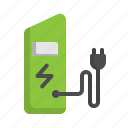 battery, car, charge, electric, hub, plug, vehicle 