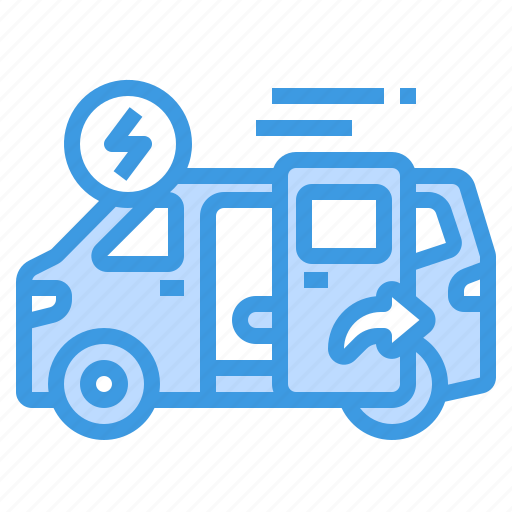 Van, electric, sliding, door, vans, automatic, power icon - Download on Iconfinder