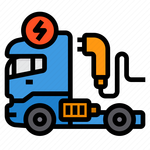 Electric, truck, car, vehicle, ev icon - Download on Iconfinder