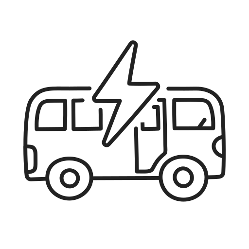 Electric, vehicle, bus, battery, ev icon - Free download