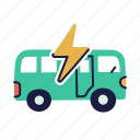 electric, vehicle, bus, battery, ev