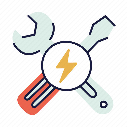 Maintenance, electric, car, vehicle, repair, ev icon - Download on Iconfinder