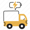 electric, cargo, truck, battery, ev