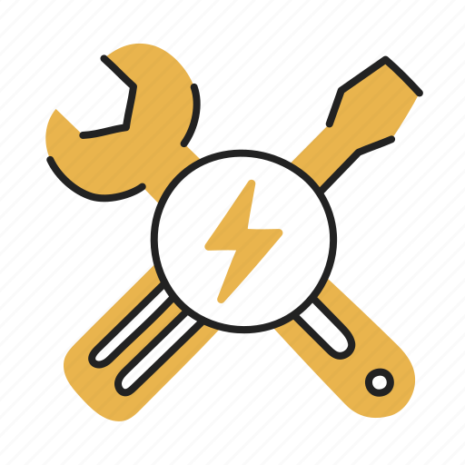 Maintenance, electric, car, vehicle, repair, ev icon - Download on Iconfinder