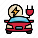 charger, plug, power, electric, vehicle, ev icon
