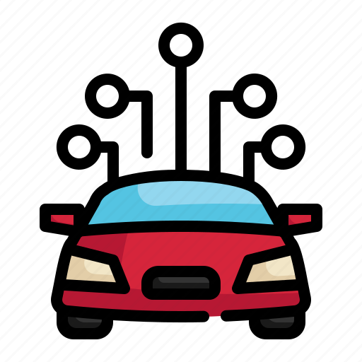 Chip, car, electric, vehicle, control, ev icon icon - Download on Iconfinder