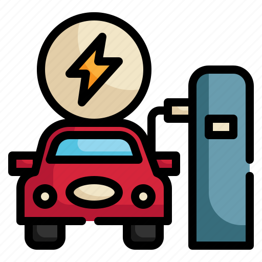 Power, electric, vehicle, car, charger, station, ev icon icon - Download on Iconfinder