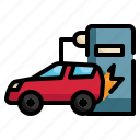station, charger, car, electric, power, vehicle, ev icon