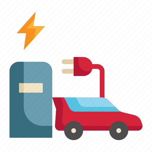 Car, charge, power, station, vehicle, electric, ev icon icon - Download on Iconfinder
