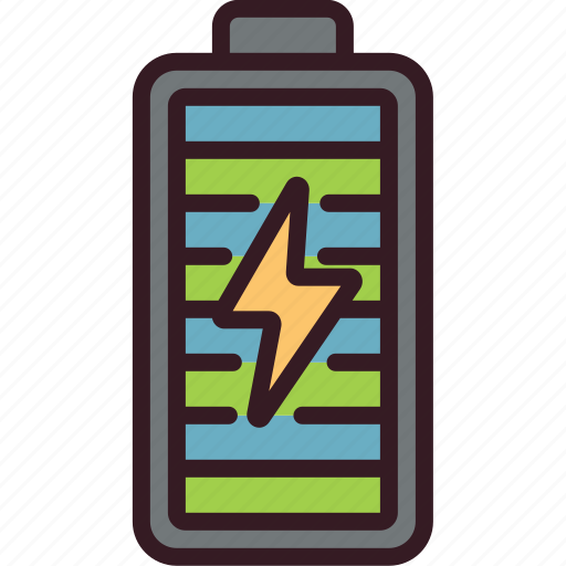 Battery, charge, electric, energy, power, status icon - Download on Iconfinder