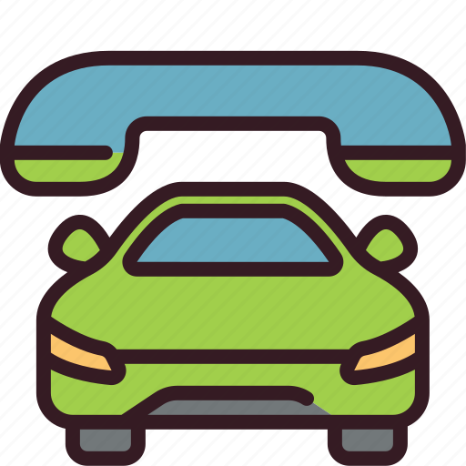 Call, car, service, transport icon - Download on Iconfinder
