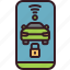 smart, key, car, smartphone, lock, wireless 
