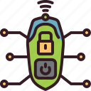 smart, key, lock, car, wireless