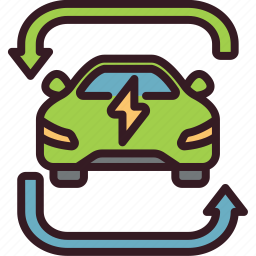 Sustainable, car, electric, transport, alternative, eco, hybrid icon - Download on Iconfinder
