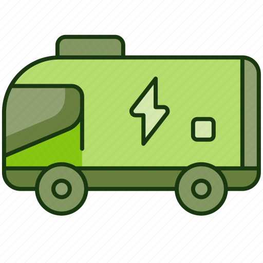 Bus, vehicle, electric, battery, ev, charge, transport icon - Download on Iconfinder