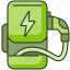 charge, electric, wall, car, station, ev 
