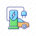 electric, charger, car, alternative