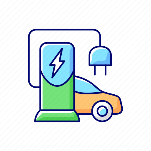 Electric, charger, car, alternative icon - Download on Iconfinder