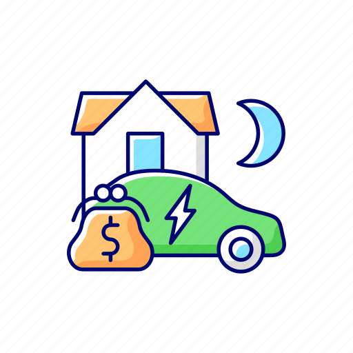Electric, vehicle, tariff, economy icon - Download on Iconfinder
