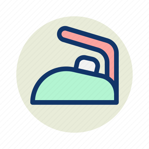 Appliance, electrical, home, iron icon - Download on Iconfinder