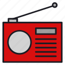radio, technology, sound, music, speaker