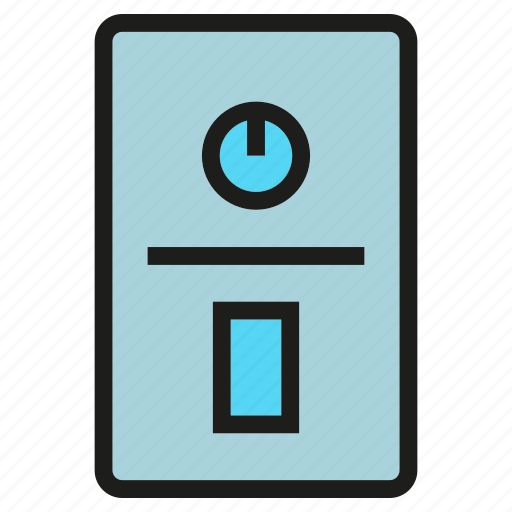Electricity, electronic, off, on, switch icon - Download on Iconfinder