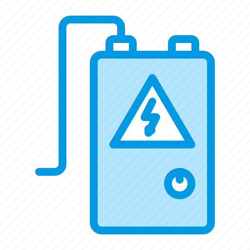 Danger, electrical, electricity, shield, voltage icon - Download on Iconfinder