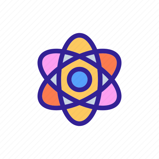 Atom, circle, concept, electricity, element, industry, technology icon - Download on Iconfinder