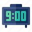 digital, clock, time, alarm, watch 