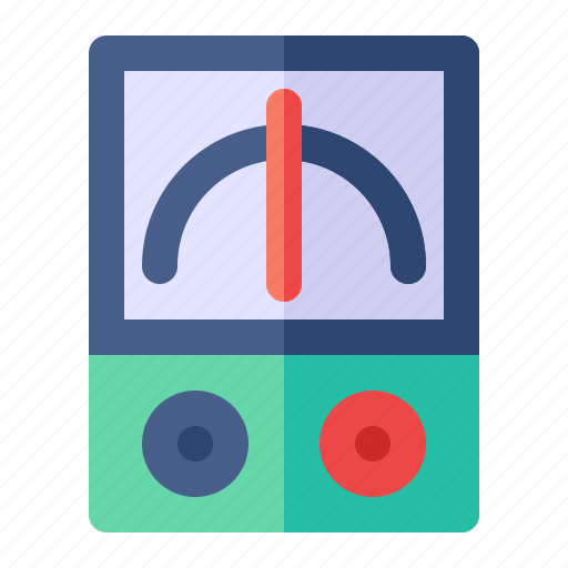 Galvanometer, measurement, electrometer icon - Download on Iconfinder