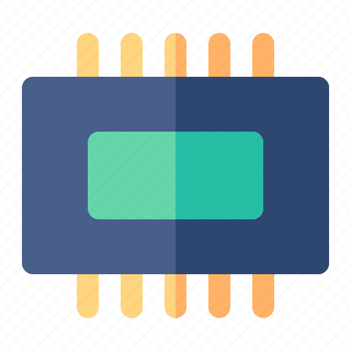 Microchip, chip, processor, chipset icon - Download on Iconfinder