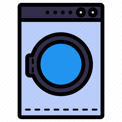 Wash machine, laundry, clothes, washing, appliance icon - Download on Iconfinder